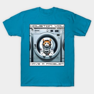 Washing Machine Catspaceship II T-Shirt